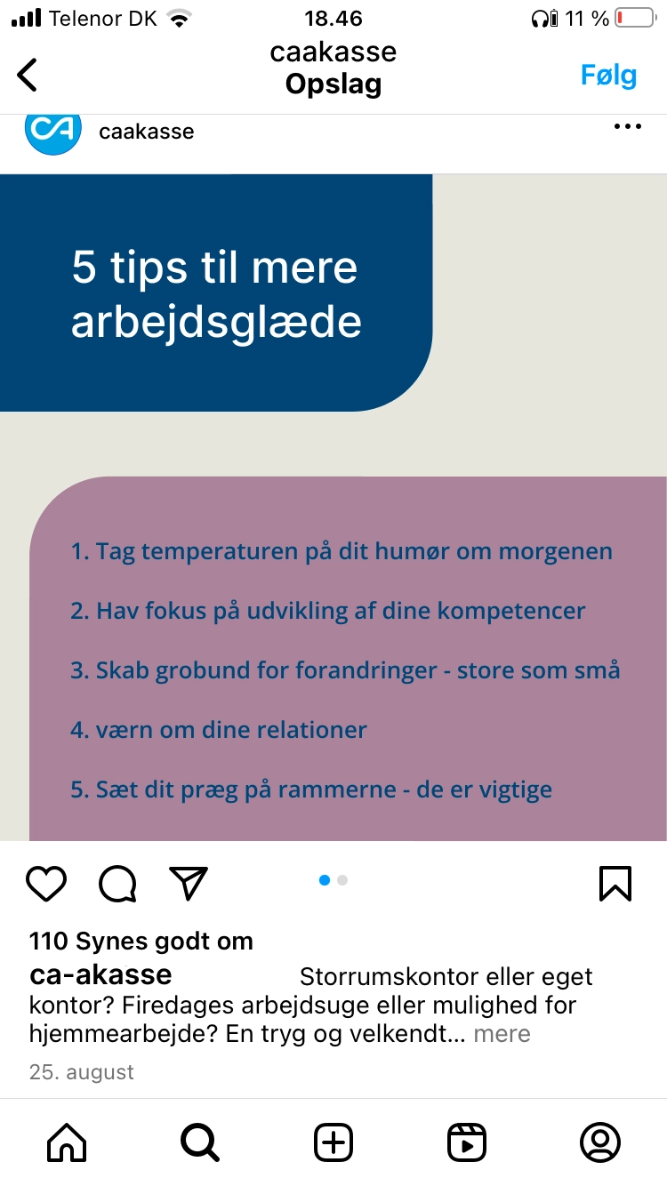 5 tips til arbejdsglæde